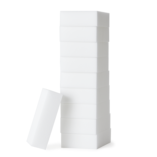 Hvide melaminsvampe / 10 stk.